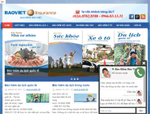 Tablet Screenshot of baohiem-baoviet.com